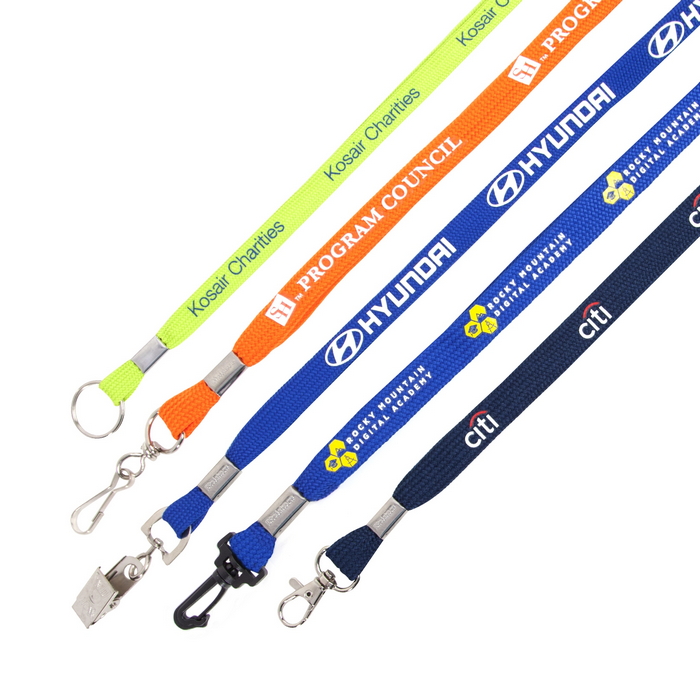 SDP5817351 Tube Polyester 5/8" Lanyards with Cu...